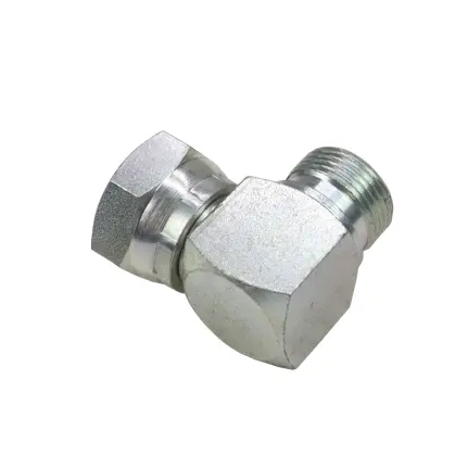 Złącze - złączka hydrauliczna - kolanko 90 AB M22x1,5 - M22x1,5 16L/16L