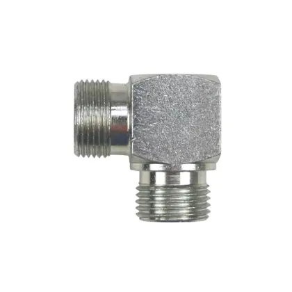 Złącze - złączka hydrauliczna - kolanko 90 BB 1/2" - M22x1,5