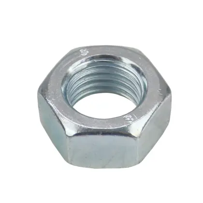 Nakrętka 6-kątna M24x3 klasa 8.8 DIN934 ocynk biały