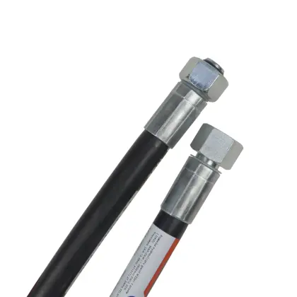 Przewód hydrauliczny gwint M22x1,5 proste ( DKOL - WNP/DKM ) L-5800mm DN12-2SN 6050160100 Przyczepa stary typ (AA-13-5800, P11P11) 27,5MPa PZL HYDRAL