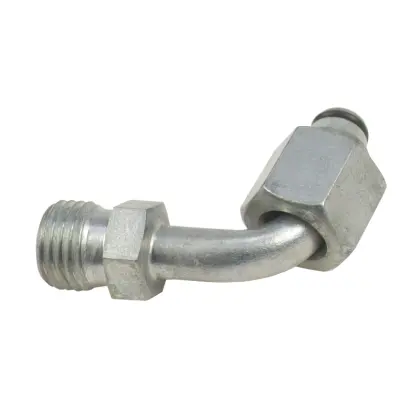 Złącze - złączka hydrauliczna - łukowe AB M14x1,5 8L stożek z oringiem