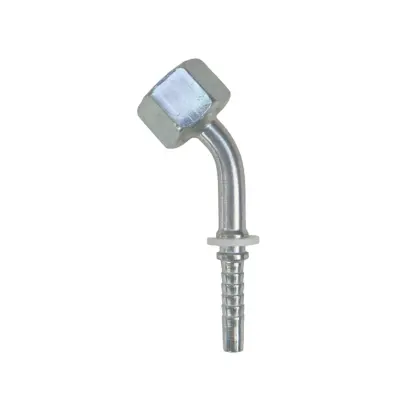 Końcówka zakucie metryczna kątowa gwint wewnętrzny DKOL 45 DN06 12L M18x1.5 Premium HYDRAL
