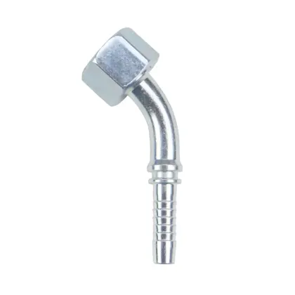 Końcówka zakucie metryczna kątowa gwint wewnętrzny DKOL 45 DN10 15L M22x1.5 HYDRAL