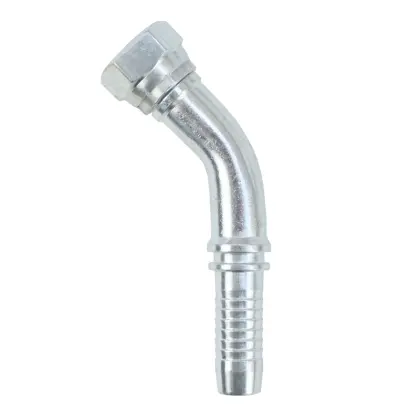 Końcówka zakucie metryczna kątowa gwint wewnętrzny DKOL 45 DN16 15L M22x1.5 HYDRAL