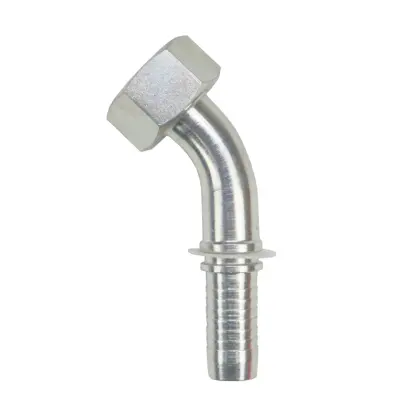 Końcówka zakucie metryczna kątowa gwint wewnętrzny DKOL 45 DN16 18L M27x1.5 Premium HYDRAL