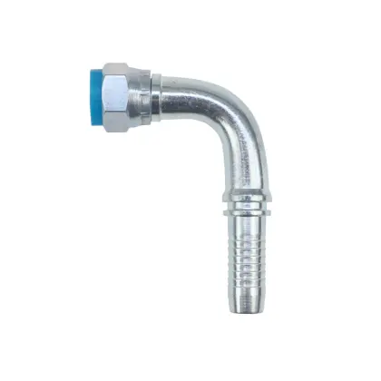 Końcówka zakucie metryczna kątowa gwint wewnętrzny DKOL 90 DN16 15L M22x1.5 HYDRAL