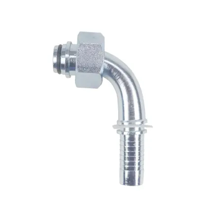 Końcówka zakucie metryczna kątowa gwint wewnętrzny DKOL 90 DN16 18L M27x2 Premium HYDRAL