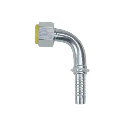 Końcówka zakucie hydrauliczne DKOS 90 DN13 14S M22x1.5 ciężka HYDRAL