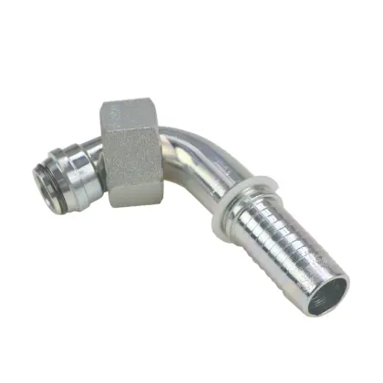Końcówka zakucie hydrauliczne DKOS 90 DN25 25S M36x2 ciężka Premium HYDRAL
