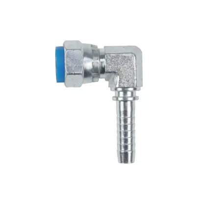Końcówka zakucie hydrauliczne DKR 90 DN10 3/8" kompaktowa kuta Premium HYDRAL