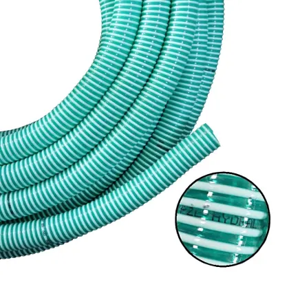 Wąż asenizacyjny PVC/PCV ssawno - tłoczący DN35 ( sprzedawany na metry ) PZL HYDRAL