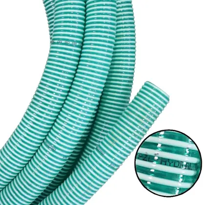 Wąż asenizacyjny PVC/PCV ssawno - tłoczący DN45 ( sprzedawany na metry ) PZL HYDRAL