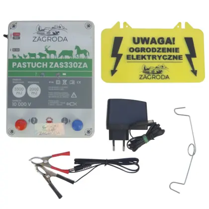 Elektryzator pastuch AS-3300 ogrodzenia elektrycznego ZAGRODA