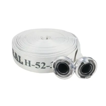 Wąż strażacki motopompy ppoż. z końcówkami storz kolor biały FI-52mm PZL HYDRAL