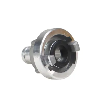 Łącznik do obejmy skorupowej 75mm aluminiowy z karbowaną tuleją PZL HYDRAL