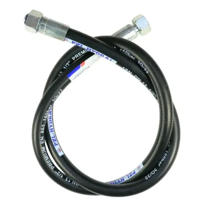 Przewód hydrauliczny gwint M22x1,5 proste (DKOL - DKOL) L-1430mm DN12-1SN 7214/07-22-000/0 ,16MPa PZL HYDRAL
