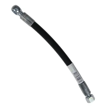 Przewód hydrauliczny DN10 350bar gwint wewnętrzny M18x1,5 prosta / oczko RNM 16x1,5, L-320mm DN10-2SN PZL-HYDRAL