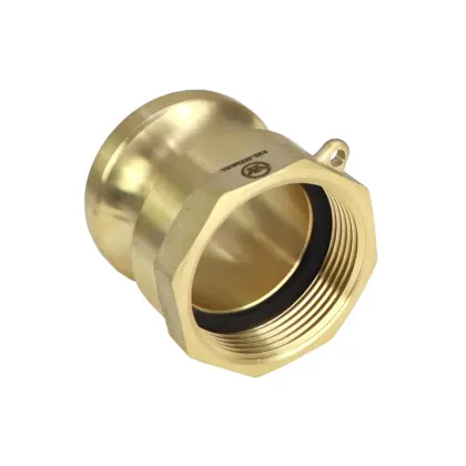 Szybkozłącze Camlock coupling wtyczka Typ A mosiądz 1 1/2" x 38mm PZL HYDRAL