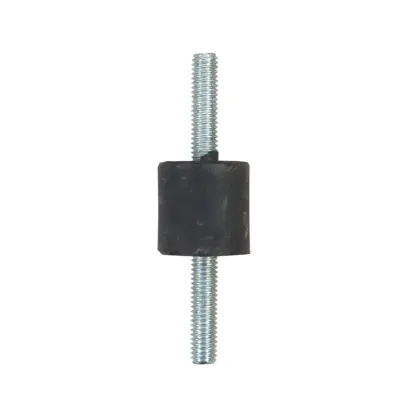 Odbój gumowo-metalowy 20x20 dwie śruby M6 zderzak
