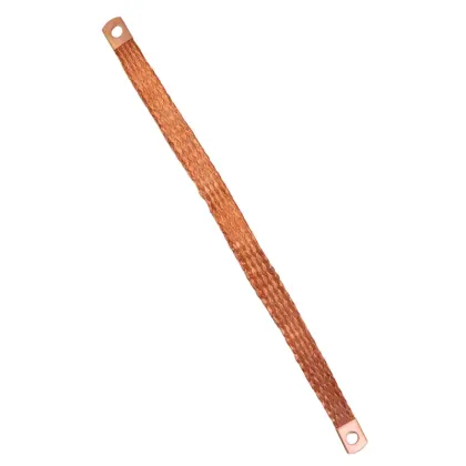 Przewód masowy oczka FI-10mm długość 330mm miedziany plecionka uniwersalny ELMOT