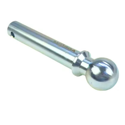 Sworzeń kulowy haka, zaczepu uniwersalny FI-32mm 230mm kula FI-50mm Hartowany MORGA
