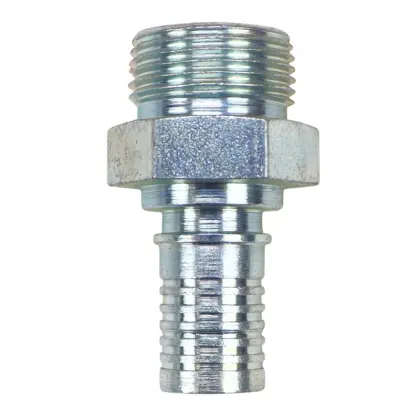 Końcówka węża teflonowego karbowanego PTFE DN12, typ B M22x1,5 przewody ciężarówka PZL-Hydral