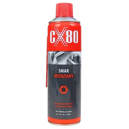 Smar miedziany wysokotemperaturowy przeciwzapieczeniowy -30C do +1200C 500ml CX-80