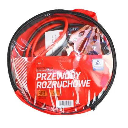 Przewody kable rozruchowe kable 200A długość 2M