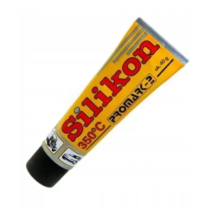 Silikon wysokotemperaturowy w tubce 40g od -60 do +350C czarny