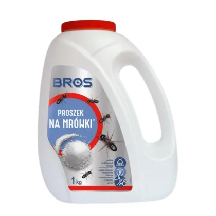 Środek proszek biały na mrówki ogrodowe 1kg Mrówkofon Bros