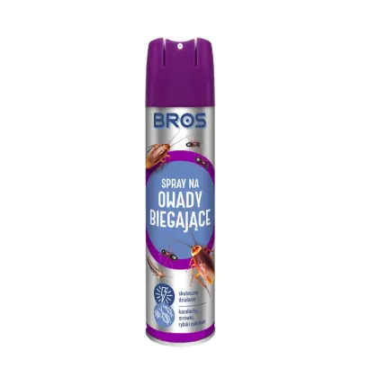 Środek spray areozol na owady biegające 300ml Bros