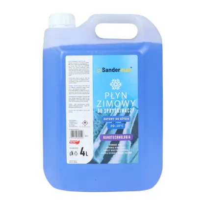 Płyn do spryskiwaczy zima 4l -20 st