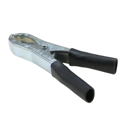 Zacisk prostownika mały czarny L-90mm 100A