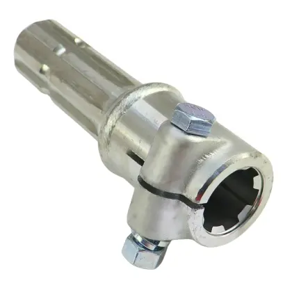 Adapter redukcja wałka WOM damsko-męski 6 frezów 34.9mm (1 3/8") / 8 frezów 38mm (1 1/2") L-160mm MORGA
