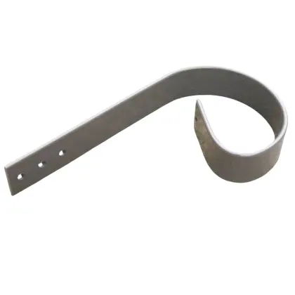 Ząb sprężynowy 80x10x520 płaski 3-otworowy CP80KR stal sprężynowa włóka łąkowa MORGA