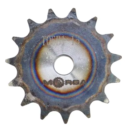 Koło zębate łańcuchowe hartowane tarcza 06B-1 (R1 3/8) Z-15 średnica zewnętrzna 49,5 mm MORGA