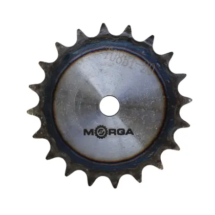 Koło zębate łańcuchowe hartowane tarcza 08B-1 (R1 1/2) Z-20 średnica zewnętrzna 86 mm MORGA