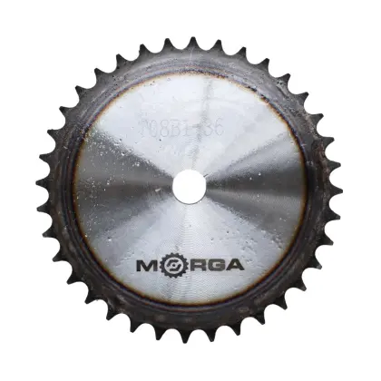 Koło zębate łańcuchowe hartowane tarcza 08B-1 (R1 1/2) Z-36 średnica zewnętrzna 150,6 mm MORGA