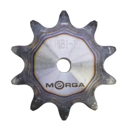 Koło zębate łańcuchowe hartowane tarcza 16B-1 (R1 1) Z-10 średnica zewnętrzna 93,8 mm MORGA