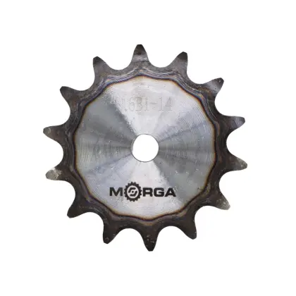 Koło zębate łańcuchowe hartowane tarcza 16B-1 (R1 1) Z-14 średnica zewnętrzna 125,7 mm MORGA
