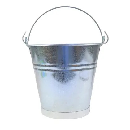 Wiadro ocynkowane grubość 0,7mm 10L FI-28cm