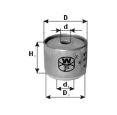 Filtr paliwa MF 4-CYL WP405X