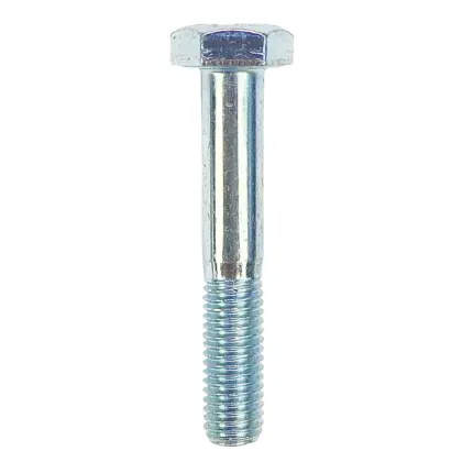 Śruba z łbem 6-kątnym niepełny gwint M16x50 kl.8.8 DIN931 ocynk biały