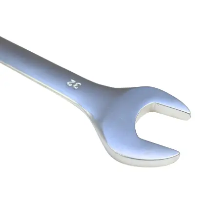 Klucz płasko oczkowy 32mm CR-V satynowy
