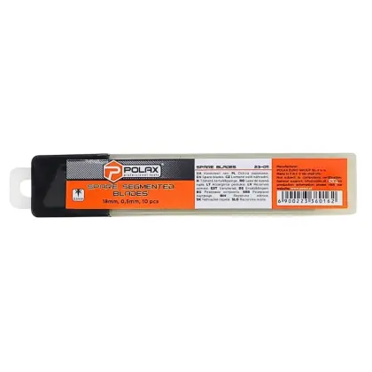 Wkłady nożyka tapeciaka 18.0mm 0.5mm 10szt