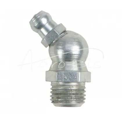 Smarowniczka kątowa 45 M10 stalowa cynkowana DIN 71412 PZL HYDRAL