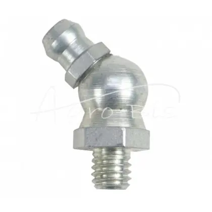 Smarowniczka kątowa 45 M6 stalowa cynkowana DIN 71412 PZL HYDRAL