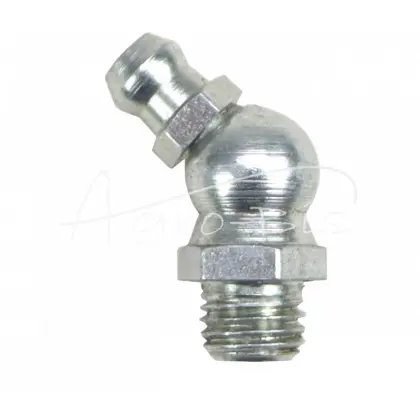 Smarowniczka kątowa 45 M8 stalowa cynkowana DIN 71412 PZL HYDRAL