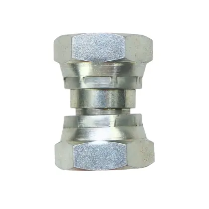 Złącze - złączka hydrauliczna - prosta nakrętna AA M26x1,5 - M26x1,5 18L/18L zaciskana stożki starego typu bez oringu