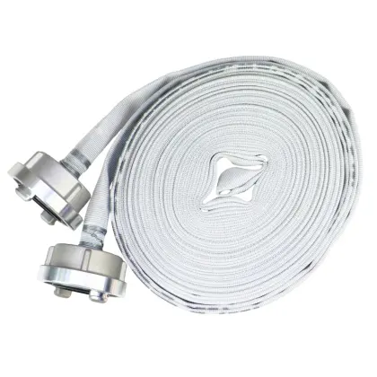 Wąż strażacki motopompy ppoż. z końcówkami storz 52/25mm kolor biały Fi-25mm / 1"  20m PZL HYDRAL